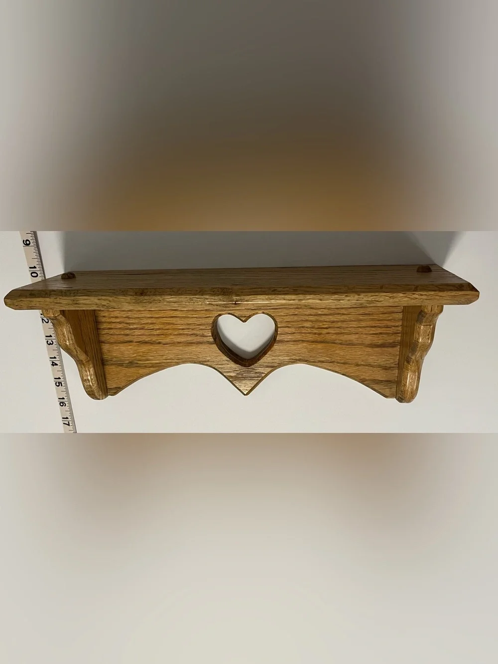 N/A oak shelf